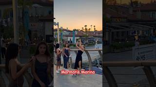 Marmaris Turkey Walking Tour in Marina summer 2024 shorts [upl. by Phylys]