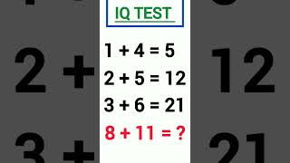 Maths puzzle calculation mathematics maths viral shorts trending trendingshorts iqtest [upl. by Sartin123]