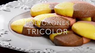 Como Hacer POLVORONES Tricolor [upl. by Keen]