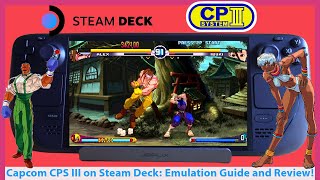 Capcom CPS III on Steam Deck Steam Deck Final Burn Neo Emulation Guide and Tutorial [upl. by Vasyuta]