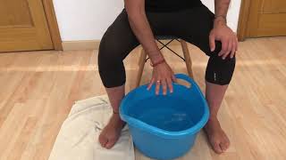 Esguince de tobillo Ttr Antiinflamatorio Agua con hielo Ivan Crespo Osteópata DO  Fisioterapeuta [upl. by Hausner]