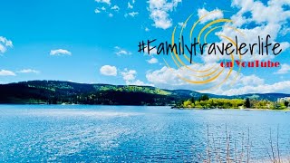 VLog 13 Familytravelerlife Schwarzwald Camping Schluchsee SchluchseeTitiseeFeldbergStBlasien [upl. by Yelekalb]