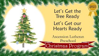 Preschool Christmas Program 2023 [upl. by Jaimie]