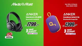 Şahane Kasım’ın Tam Zamanı  ANKER Bluetooth Kulaklık 1799 TL amp Bluetooth Hoparlör 1399 TL [upl. by Ingunna]