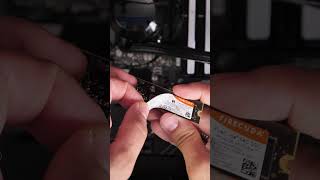 Do NVMe heatsinks and stickers make a difference NVMe pcbuild pcieGen5 [upl. by Aniretake]