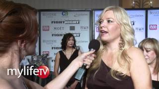 Melissa Peterman Interview  Celebrity Fight Night [upl. by Seavey]