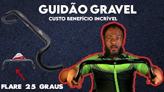 GUIDÃO COM FLARE PARA GRAVEL  ABSOLUTE ALL ROAD [upl. by Ahsael291]