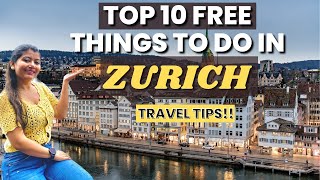 Top FREE THINGS to do in Zurich  SWITZERLAND on BUDGET  Zurich Vlog [upl. by Burkitt]