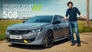 NEW Peugeot 508 SW Sport Engineered Review Their Most POWERFUL Road Car Ever  Carfection 4K [upl. by Aciretahs132]