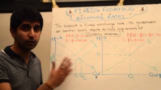 Fixed Exchange Rates  How Are They Managed [upl. by Uamak]