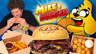 Probando TODO el MENÚ de MIKECRACK BURGER por PRIMERA VEZ 😱🍔 VLOG [upl. by Gant]