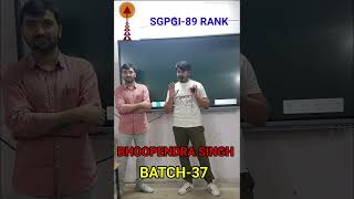 SGPGI SELECTION  AIR 89  Acconian BHOOPENDRA  BATCH 37  NURSING OFFICER  NORCET COACHING [upl. by Shaikh438]