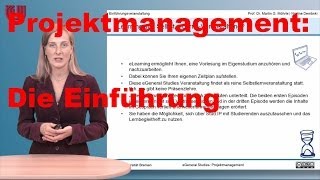 Projektmanagement  Die Einführung [upl. by Aened]