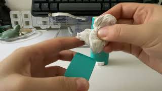 ASMR sunblock sunstick packing material touching no talking [upl. by Yrreiht]