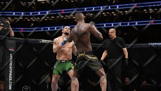 Israel Adesanya vs Robert Whittaker Full Fight  UFC 271 Middleweight Title Match EA UFC 4 [upl. by Angele60]