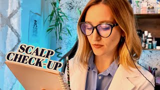 CheckUp 🥼 del Cuoio Capelluto Un esame ASMR profondo e rilassante 👩‍⚕️ [upl. by Crispa]