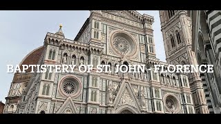 Baptistery of St John  Florence Italy [upl. by Kersten825]