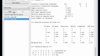 Data Mining with Weka 23 Repeated training and testing [upl. by Llien]