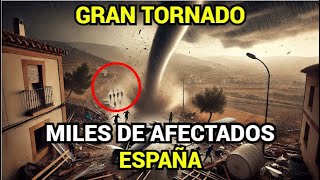 GRAN TORNADO GENERA CAOS Y DESTRUCCION DEJANDO A MILES DE AFECTADOS EN ESTE PAIS [upl. by Erdnoed500]