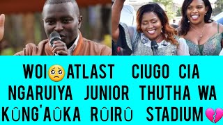 WOI🥺ATLAST NGARUIYA JUNIOR KWARIA CIGO ICI THUTHA WA KÛGÛITHIO NA GÎTÎ RÛIRÛ STADIUM💔 [upl. by Dorie]