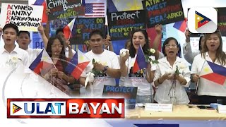 Grupong Alyansa Bantay Kapayapaan at Demokrasya kinondena ang panghaharass ng China Coast Guard [upl. by Yttig]