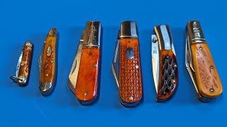 Show your orange 🍊 knivesopen tag RJs knives [upl. by Hnilym]