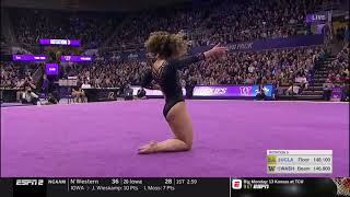 Katelyn Ohashi UCLA 2019 Floor vs Washington 100 [upl. by Agrippina587]