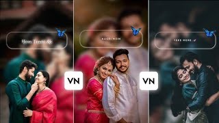 How can you edit trending Lyrics Status Video In VN AppHow Lyrics Video Editing In VN App [upl. by Nevai36]