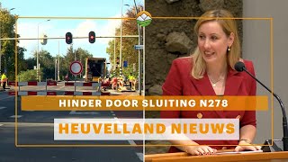 Heuvelland Nieuws hinder door sluiting N278 [upl. by Engis]