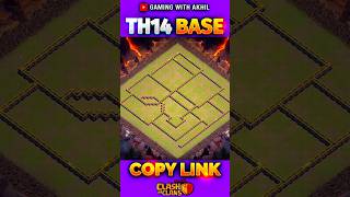 TH14 WAR BASE 🔥 Clash of clans  shorts clashofclans coc [upl. by Aniretac772]