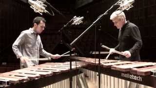 Catching Shadows  marimba duo by Ivan Trevino [upl. by Enileuqcaj324]