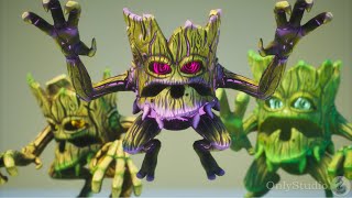 Stylized Ent 1 Game Ready Character Showreel for Unreal Engine Forest Enemy Pack [upl. by Ssitruc]