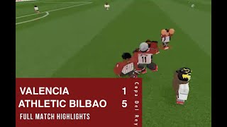 RESA Valencia vs Athletic Bilbao  Copa Del Rey Round Of 16  Highlights [upl. by Witt994]