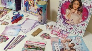 MIS COSAS DE VIOLETTA ❤ Escuela de Violetta Disney [upl. by Osana197]