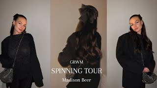 GRWM  Madison Beer inspired  Spinnin tour [upl. by Ailat]