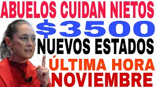 🎉ABUELO CUIDA NIETOS 3500 🔥NOVIEMBRE REGISTRO REQUISITOS☝️ PAGOS 2025 CÓMO CUÁNDO DÓNDE [upl. by Nnyltiak73]