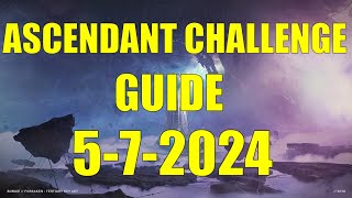 Destiny 2  Ascendant Challenge Guide and Location 572024 [upl. by Nilkoorb]