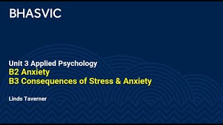 B2 amp B3 Anxiety amp consequences [upl. by Daryl]