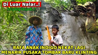 Menegangkan  Detikdetik Anak indigo Menarik Pusaka Tombak Baru Klinting Yang di Jaga Ular Bertapa [upl. by Spiegelman]