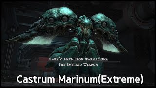 FFXIV  Castrum Marinum Extreme PLD POV 극 에메랄드 토벌전 [upl. by Eaj365]