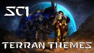 StarCraft 1 Terran Theme Compilation  StarCraft  StarCraft Brood War OST [upl. by Vitoria595]