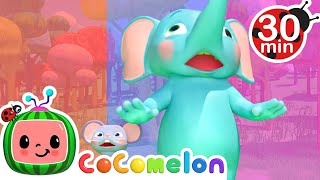 The Mouse and Elephant Hiccup Song  CoComelon Nursery Rhymes amp Kids Songs [upl. by Ajin]