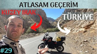 Hakkariden Şırnaka KUZEY IRAK sınırında motosiklet yolculuğu [upl. by Laughry906]