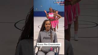 CoachKayMac GUESS THE CHEERLEADER cheer challenge shorts [upl. by Rodrich]