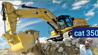 How much does a CAT 350 excavator weight [upl. by Silvain]