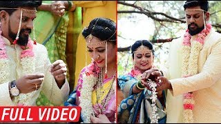 Prarthana Behere Wedding  FULL VIDEO  Prarthana Behere amp Abhishek Jawkar EXCLUSIVE Marriage Video [upl. by Ehsiom]