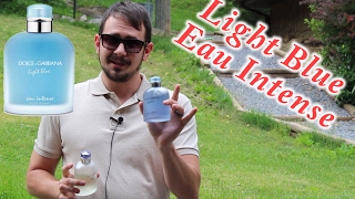 Light Blue Pour Homme Eau Intense by Dolce amp Gabbana Fragrance Review [upl. by Mook]