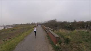 Burnham and Highbridge parkrun 180217 [upl. by Lahcar]