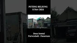 Puting beliung Desa Sentul Purwodadi Pasuruan [upl. by Frodina]