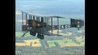 Vickers Vimy WW1 Bomber  First across the Atlantic [upl. by Nymrak725]